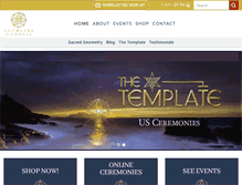 Tablet Screenshot of geometrygoddess.com